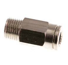 6mm x R1/8'' Messing Insteekfitting buitendraad NBR [5 Stuks]