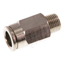 8mm x R1/8'' Messing Insteekfitting buitendraad NBR [5 Stuks]