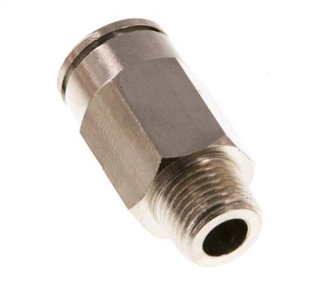 8mm x R1/8'' Messing Insteekfitting buitendraad NBR [5 Stuks]
