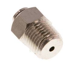 4mm x R1/4'' Messing Insteekfitting Buitendraad NBR [2 Stuks]