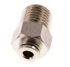 4mm x R1/4'' Messing Insteekfitting Buitendraad NBR [2 Stuks]
