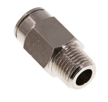 10mm x R1/4'' Messing Insteekfitting Buitendraad NBR [2 Stuks]