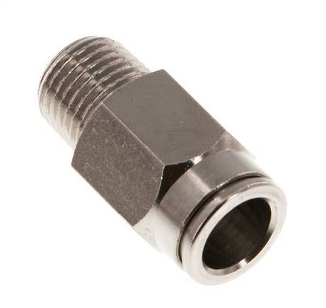10mm x R1/4'' Messing Insteekfitting Buitendraad NBR [2 Stuks]