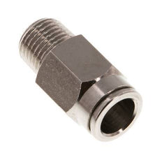 10mm x R1/4'' Messing Insteekfitting Buitendraad NBR [2 Stuks]