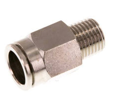 12mm x R1/4'' Messing Insteekfitting Buitendraad NBR [2 Stuks]