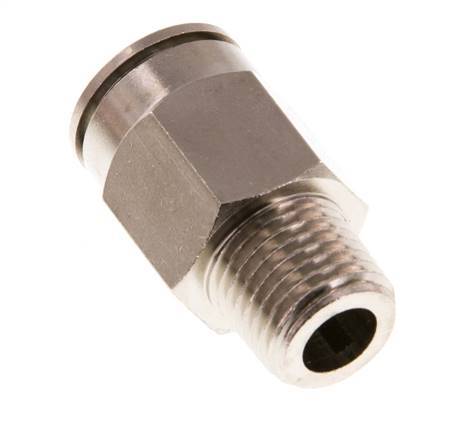 12mm x R1/4'' Messing Insteekfitting Buitendraad NBR [2 Stuks]