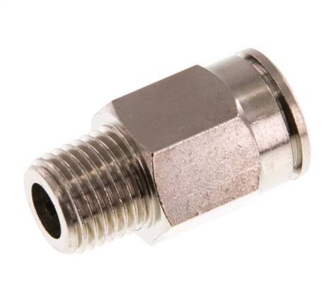 12mm x R1/4'' Messing Insteekfitting Buitendraad NBR [2 Stuks]