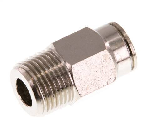 10mm x R3/8'' Messing Insteekfitting Buitendraad NBR [2 Stuks]