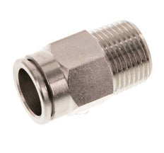 12mm x R3/8'' Messing Insteekfitting Buitendraad NBR [2 Stuks]