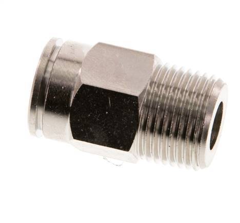 12mm x R3/8'' Messing Insteekfitting Buitendraad NBR [2 Stuks]
