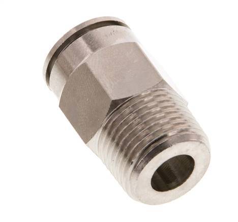 12mm x R3/8'' Messing Insteekfitting Buitendraad NBR [2 Stuks]