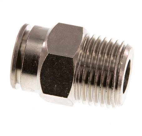 14mm x R1/2'' Messing Insteekfitting Buitendraad NBR