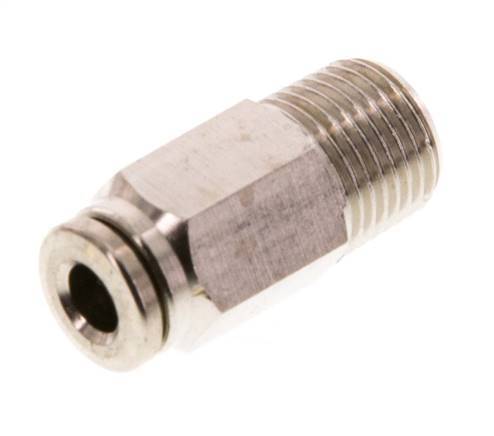 4mm x R1/8'' Messing Insteekfitting buitendraad FKM [5 Stuks]