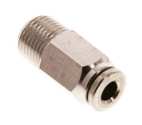 4mm x R1/8'' Messing Insteekfitting buitendraad FKM [5 Stuks]