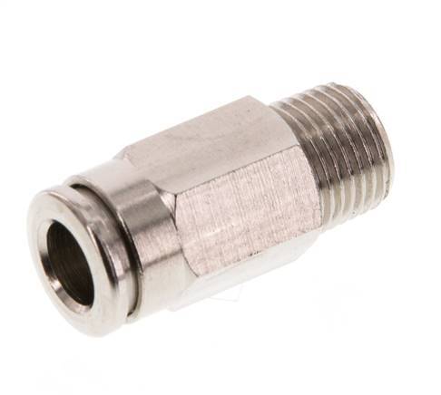 6mm x R1/8'' Messing Insteekfitting buitendraad FKM [5 Stuks]