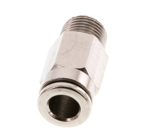 6mm x R1/8'' Messing Insteekfitting buitendraad FKM [5 Stuks]