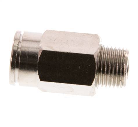 8mm x R1/8'' Messing Insteekfitting Buitendraad FKM [2 Stuks]