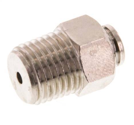 4mm x R1/4'' Messing Insteekfitting Buitendraad FKM [2 Stuks]