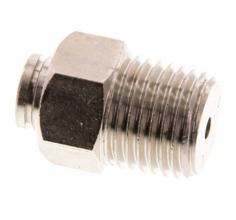 4mm x R1/4'' Messing Insteekfitting Buitendraad FKM [2 Stuks]