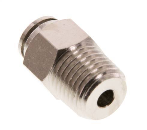 6mm x R1/4'' Messing Insteekfitting Buitendraad FKM [2 Stuks]