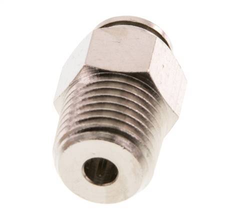 6mm x R1/4'' Messing Insteekfitting Buitendraad FKM [2 Stuks]