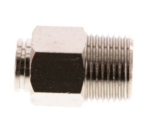 8mm x R3/8'' Messing Insteekfitting Buitendraad FKM [2 Stuks]