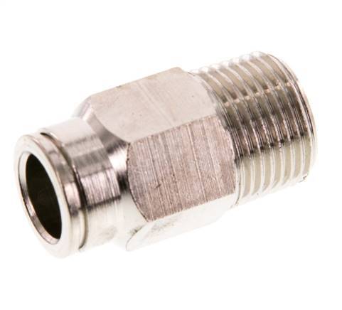 10mm x R3/8'' Messing Insteekfitting Buitendraad FKM [2 Stuks]