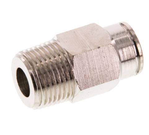 10mm x R3/8'' Messing Insteekfitting Buitendraad FKM [2 Stuks]
