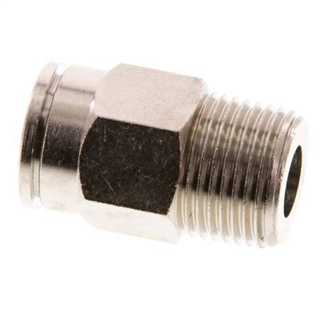 12mm x R3/8'' Messing Insteekfitting Buitendraad FKM [2 Stuks]