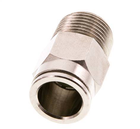 12mm x R3/8'' Messing Insteekfitting Buitendraad FKM [2 Stuks]