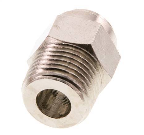 12mm x R1/2'' Messing Insteekfitting Buitendraad FKM