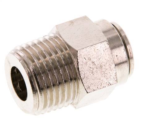 12mm x R1/2'' Messing Insteekfitting Buitendraad FKM