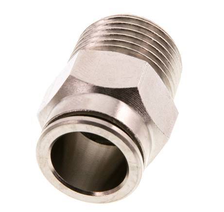 14mm x R1/2'' Messing Insteekfitting Buitendraad FKM