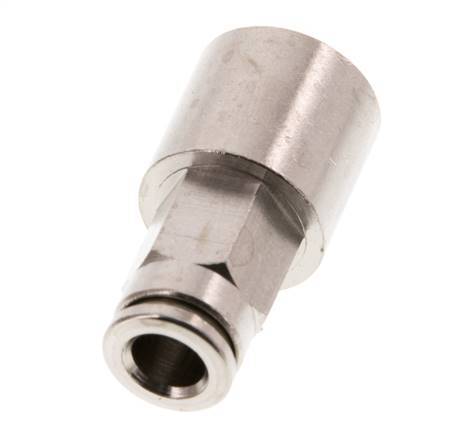 6mm x G1/4'' Messing Insteekfitting Binnendraad NBR [2 Stuks]