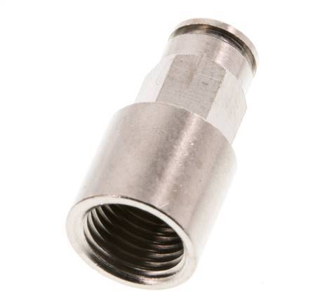 6mm x G1/4'' Messing Insteekfitting Binnendraad NBR [2 Stuks]