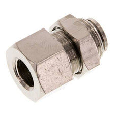 6mm x G1/8'' Messing Insteekfitting Binnendraad Schotdoorvoer NBR [2 Stuks]