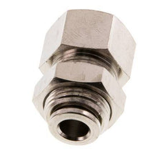 6mm x G1/8'' Messing Insteekfitting Binnendraad Schotdoorvoer NBR [2 Stuks]