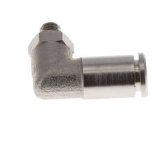 5mm x M 5 90 graden L-verbinding Messing Insteekfitting Buitendraad Draaibaar NBR [2 Stuks]