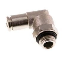 4mm x G1/8'' 90 graden L-verbinding Messing Insteekfitting Buitendraad Draaibaar NBR [2 Stuks]