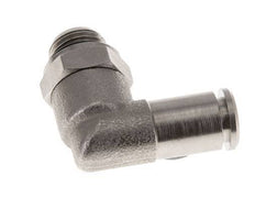 5mm x G1/8'' 90 graden L-verbinding Messing Insteekfitting Buitendraad Draaibaar NBR [2 Stuks]