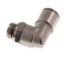 10mm x G1/4'' 90 graden L-verbinding Messing Insteekfitting Buitendraad Draaibaar NBR [2 Stuks]