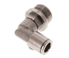 8mm x G3/8'' 90 graden L-verbinding Messing Insteekfitting Buitendraad Draaibaar NBR [2 Stuks]