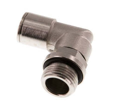 10mm x G3/8'' 90 graden L-verbinding Messing Insteekfitting Buitendraad Draaibaar NBR