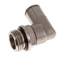 12mm x G1/2'' 90 graden L-verbinding Messing Insteekfitting Buitendraad Draaibaar NBR