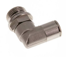 12mm x G1/2'' 90 graden L-verbinding Messing Insteekfitting Buitendraad Draaibaar NBR