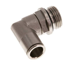 12mm x G1/2'' 90 graden L-verbinding Messing Insteekfitting Buitendraad Draaibaar NBR