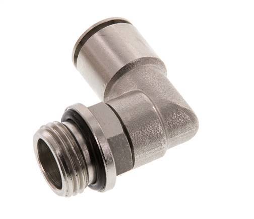 14mm x G1/2'' 90 graden L-verbinding Messing Insteekfitting Buitendraad Draaibaar NBR