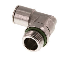 10mm x G3/8'' 90 graden L-verbinding Messing Insteekfitting Buitendraad Draaibaar FKM