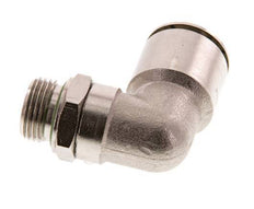 16mm x G3/8'' 90 graden L-verbinding Messing Insteekfitting Buitendraad Draaibaar FKM