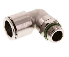 16mm x G3/8'' 90 graden L-verbinding Messing Insteekfitting Buitendraad Draaibaar FKM